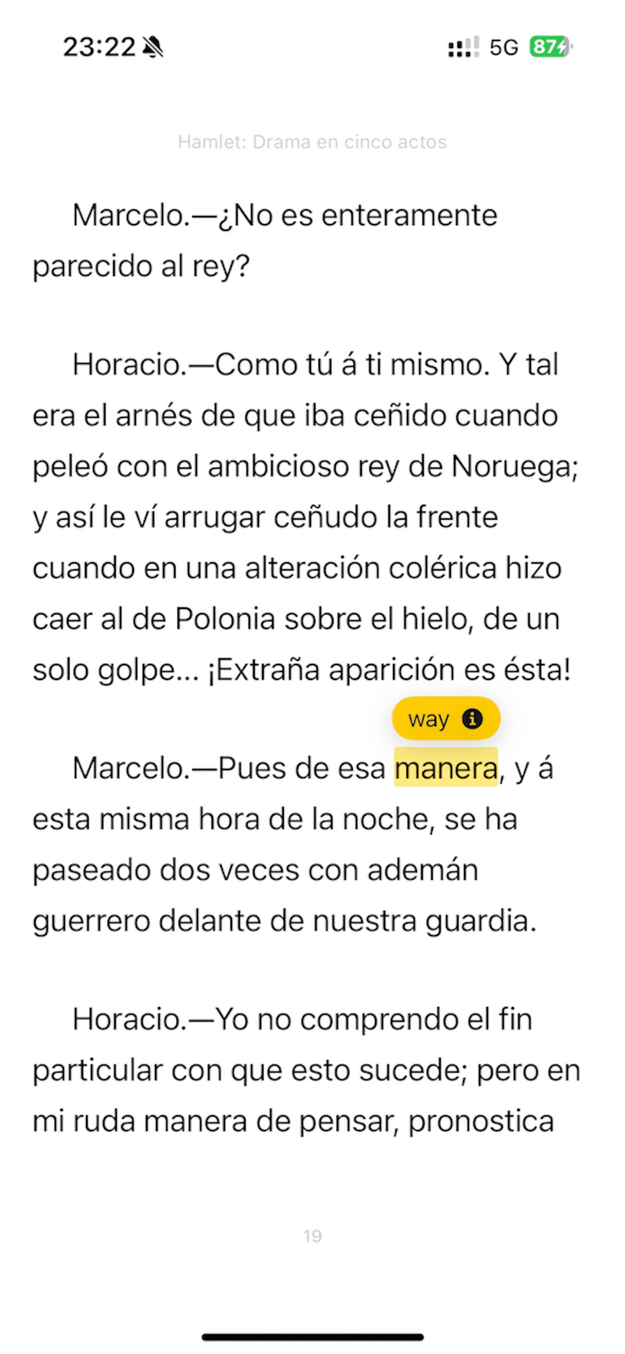 LinguaRead EPUB reader with word translation